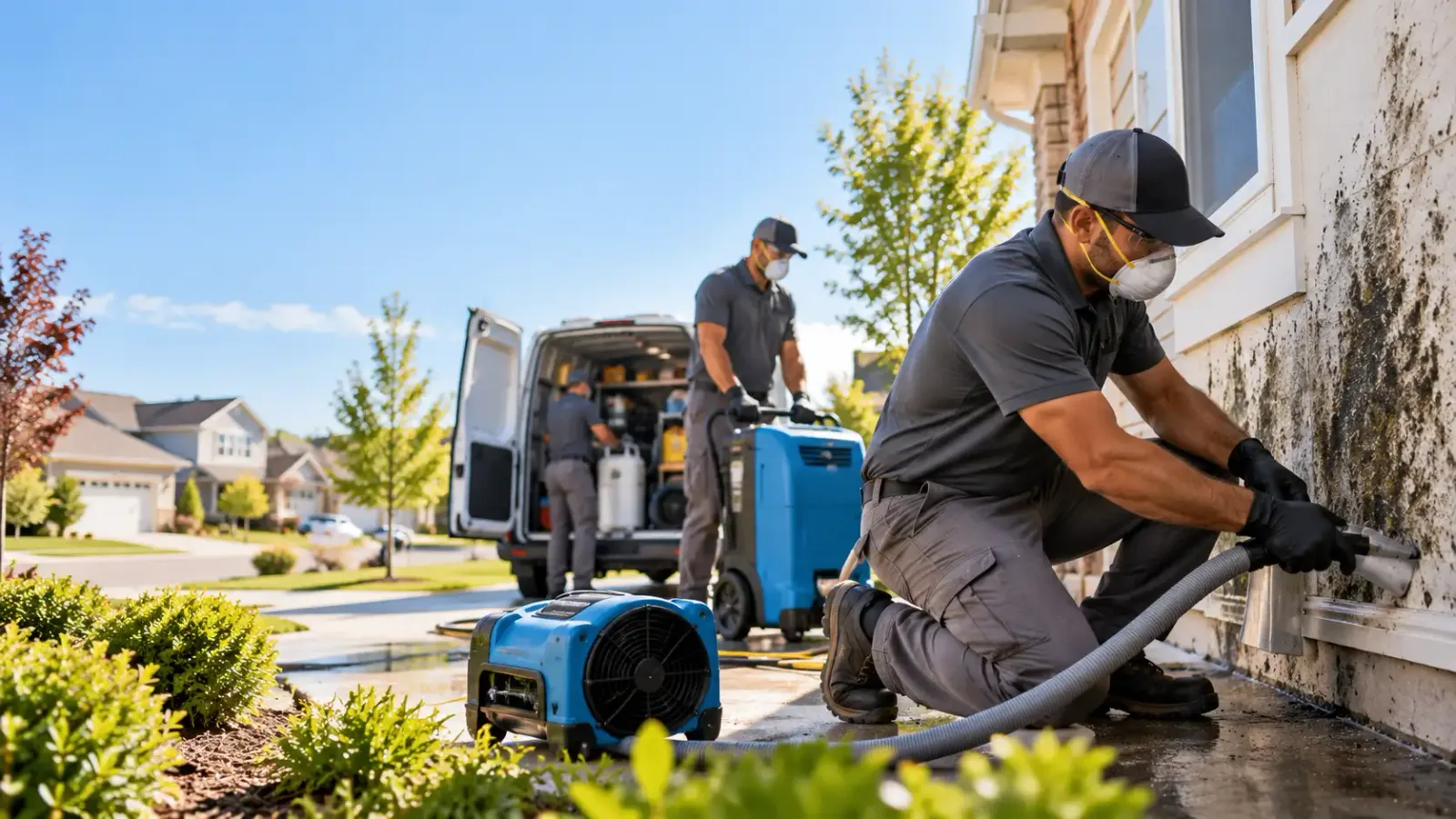 Mold Remediation in Holliday, TX